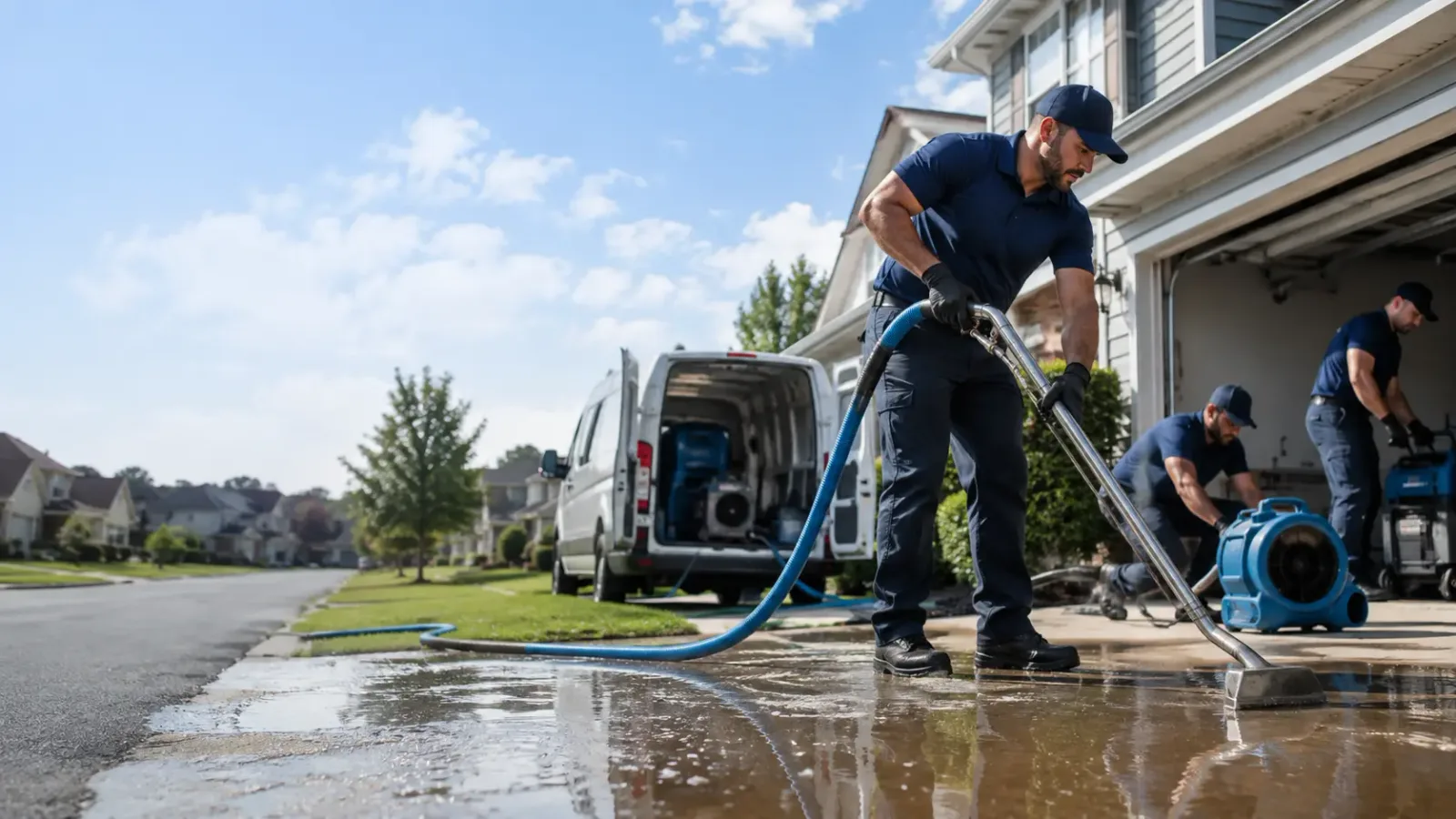 Flood Damage Restoration in Disney, OK